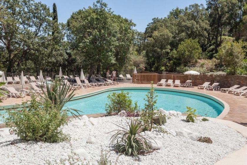 Les Restanques 2150 Vue Mer Grimaud Bagian luar foto