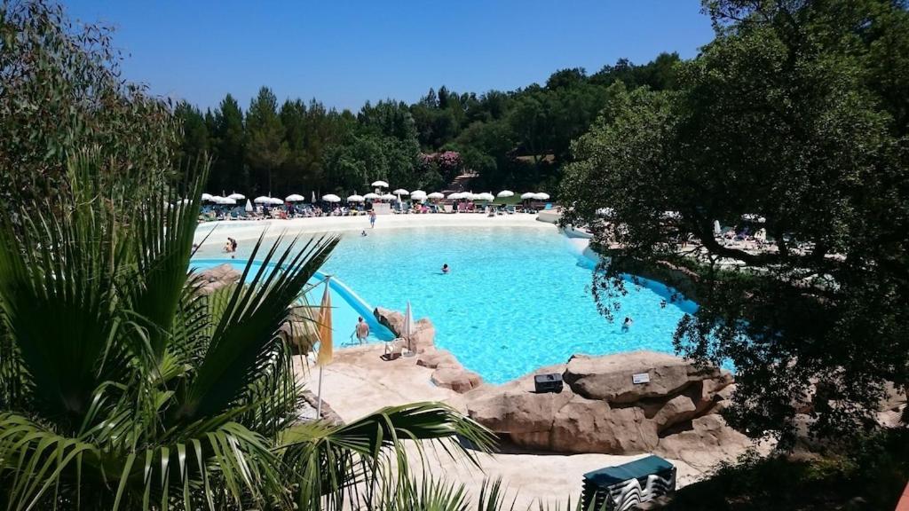 Les Restanques 2150 Vue Mer Grimaud Bagian luar foto