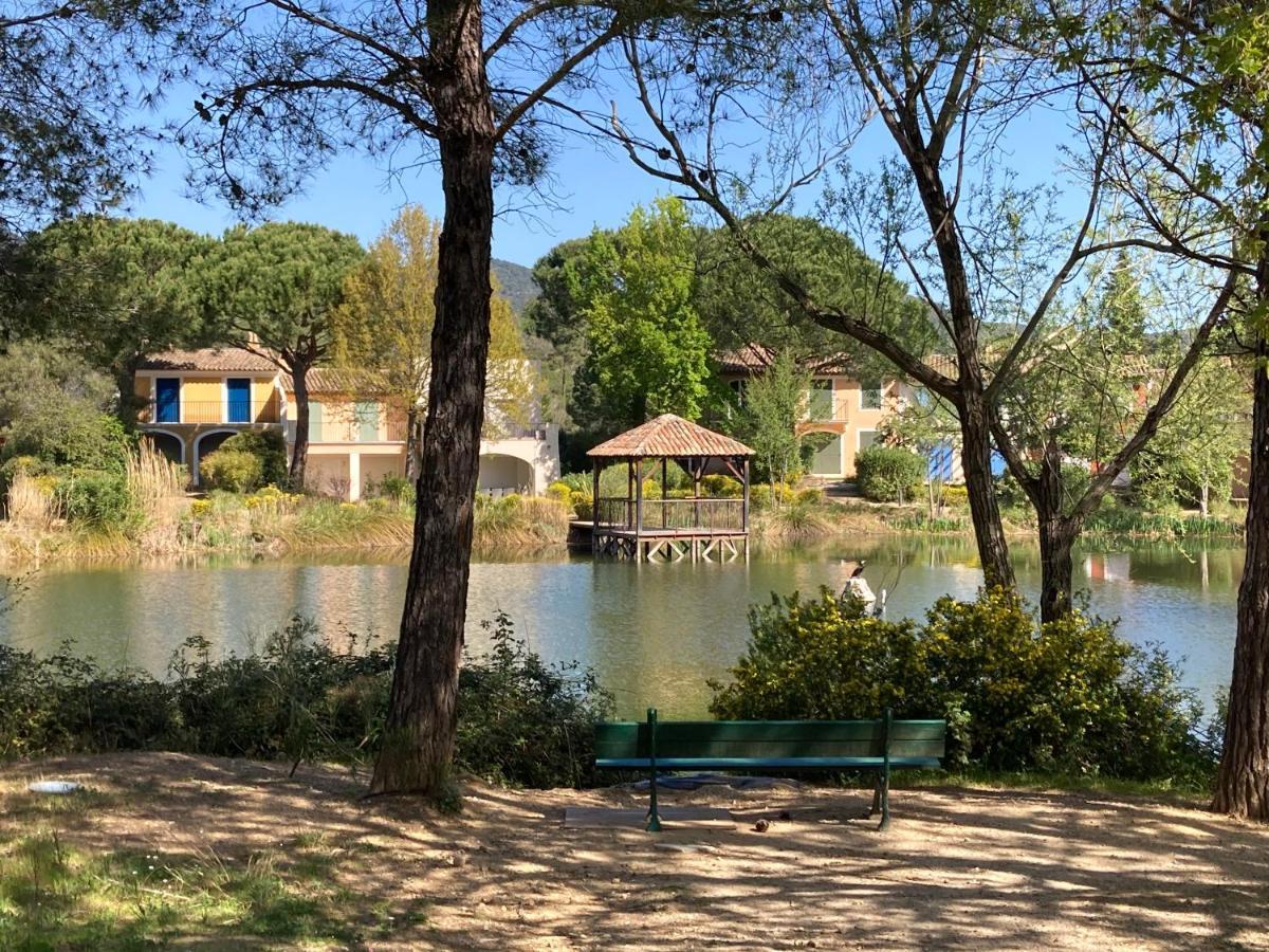 Les Restanques 2150 Vue Mer Grimaud Bagian luar foto
