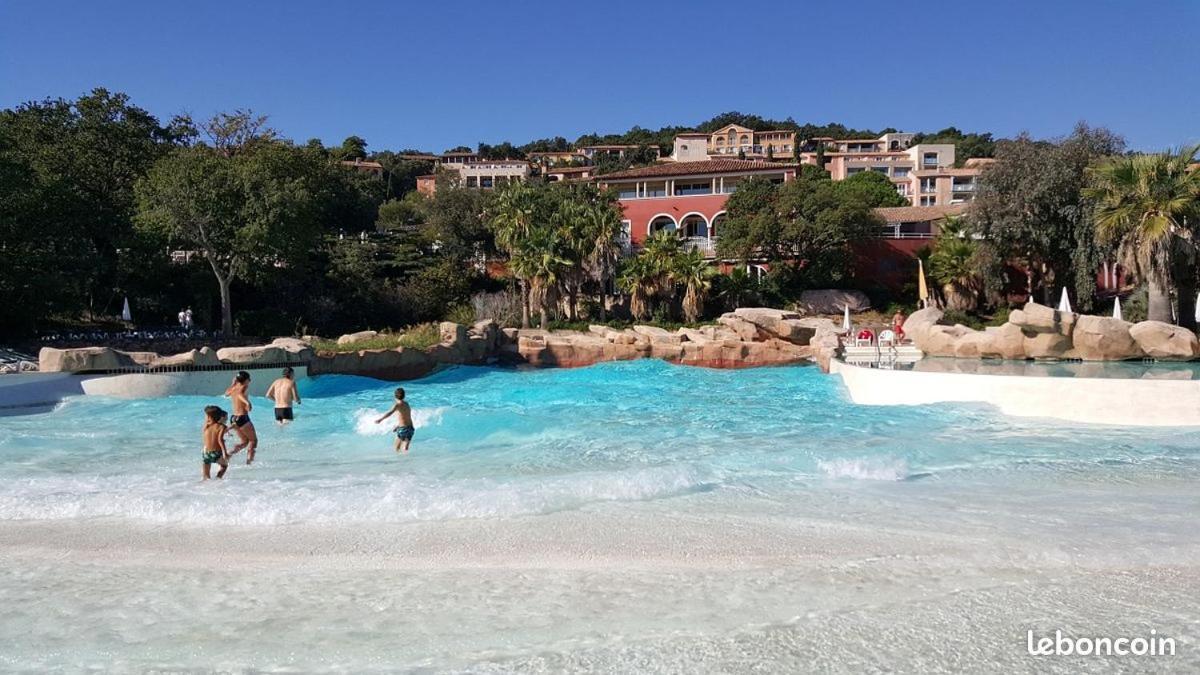 Les Restanques 2150 Vue Mer Grimaud Bagian luar foto