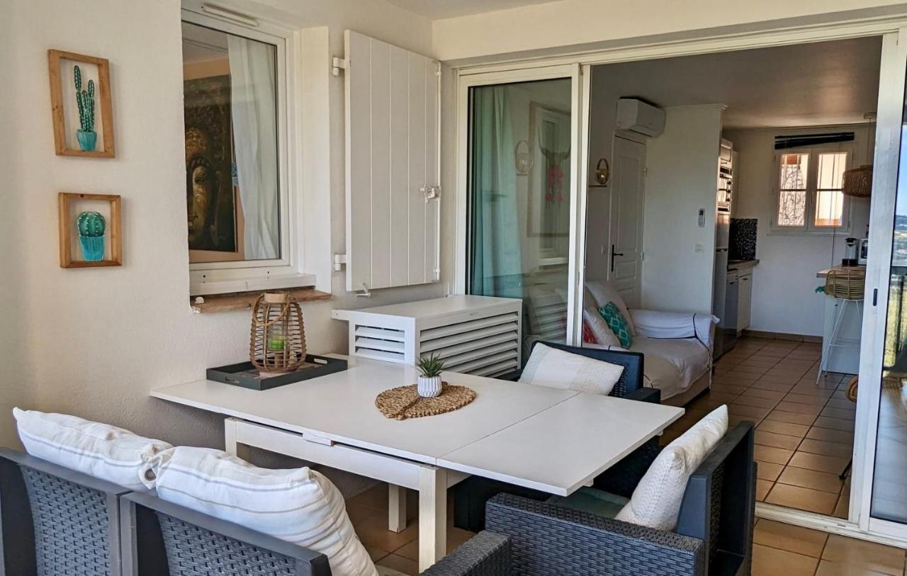 Les Restanques 2150 Vue Mer Grimaud Bagian luar foto