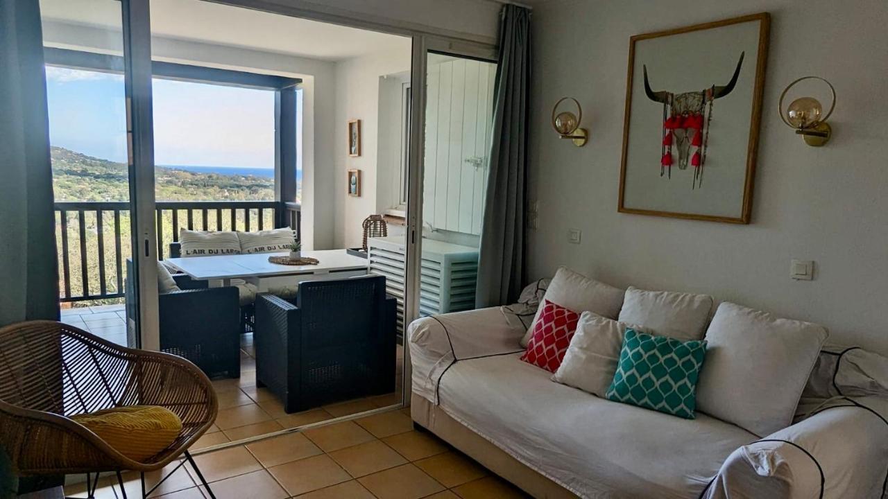 Les Restanques 2150 Vue Mer Grimaud Bagian luar foto