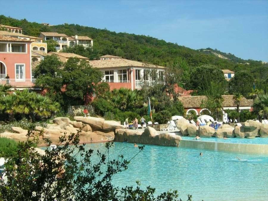 Les Restanques 2150 Vue Mer Grimaud Bagian luar foto
