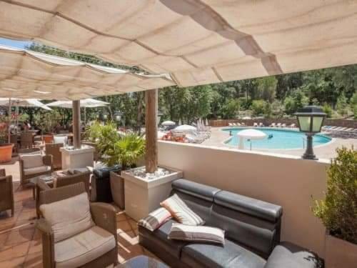 Les Restanques 2150 Vue Mer Grimaud Bagian luar foto